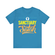 Sanctuary Sistah Unisex Tee, Shirt, T-shirt, Black History Month Gift, Afrocentric Clothing, African American Apparel