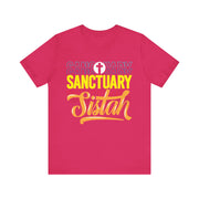 Sanctuary Sistah Unisex Tee, Shirt, T-shirt, Black History Month Gift, Afrocentric Clothing, African American Apparel