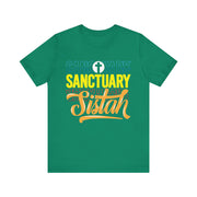 Sanctuary Sistah Unisex Tee, Shirt, T-shirt, Black History Month Gift, Afrocentric Clothing, African American Apparel