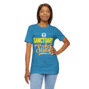 Sanctuary Sistah Unisex Tee, Shirt, T-shirt, Black History Month Gift, Afrocentric Clothing, African American Apparel